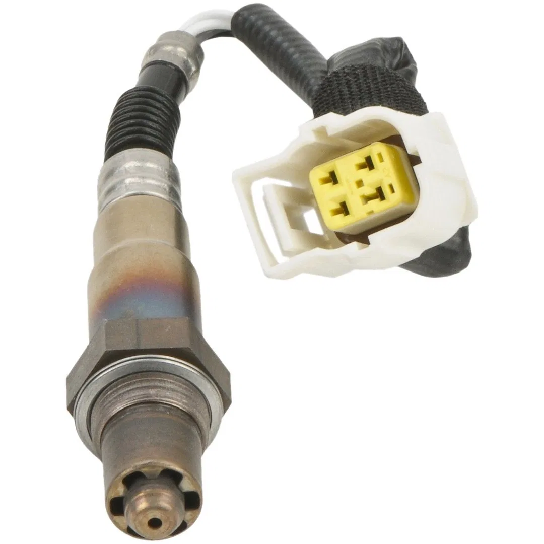 15124 – BOSCH Oxygen Sensor, OE Replacement 13.5 Inch Length Wiring Harness Female Spade Connector Single Sensor